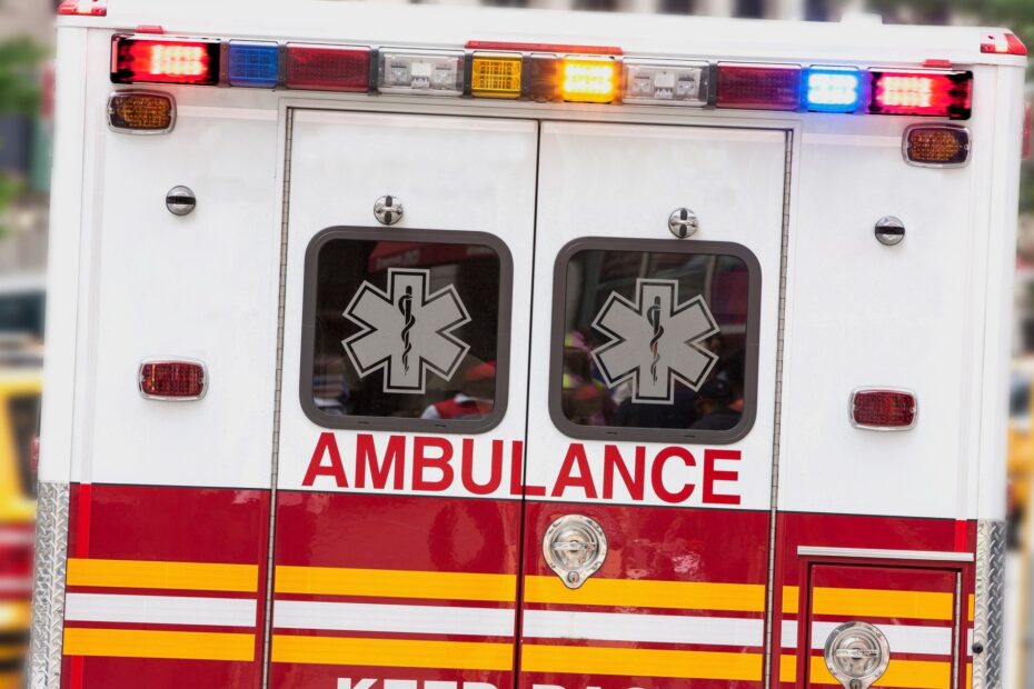 An accident involving four or five vehicles left the occupants of at least one vehicle