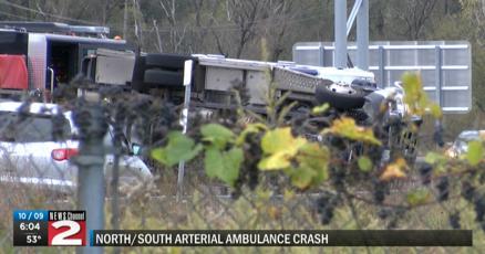 There are more details on the crash in Utica involving a patient-occupied ambulance.