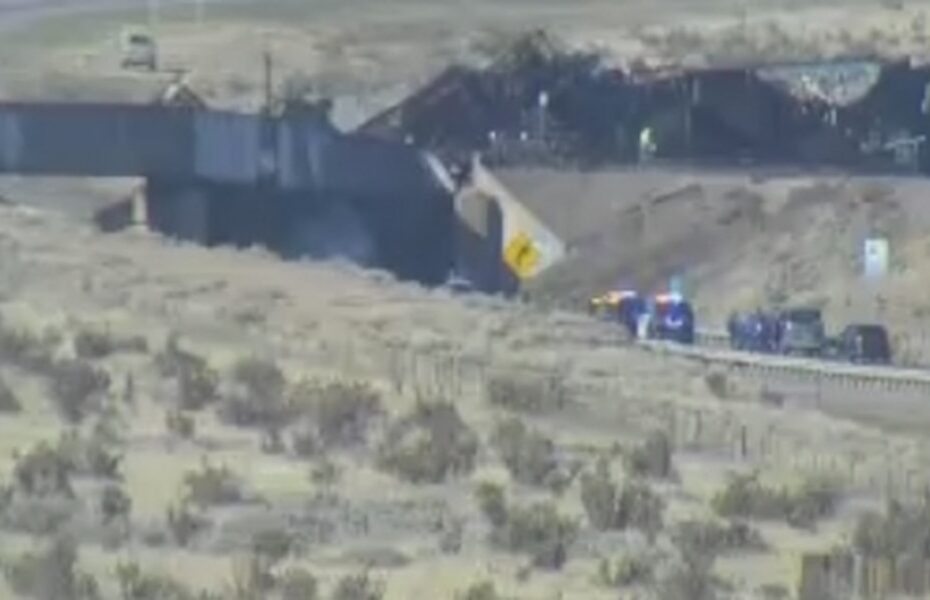 A crash shut down I-25 north of Pueblo Sunday afternoon.