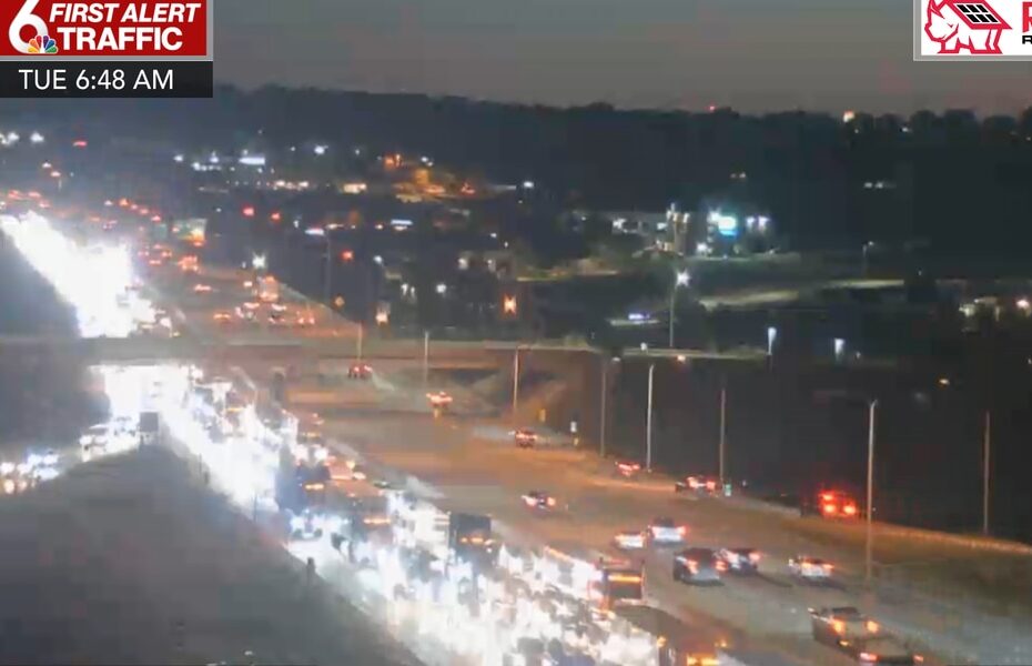A crash involving a semi and multiple other vehicles has brought traffic on westbound Interstate 80 to a grind in Omaha Tuesday morning.