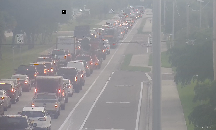 Roads are closed in North Fort Myers after a crash early Tuesday moring. Avoid the area if possible and seek an alternative route.