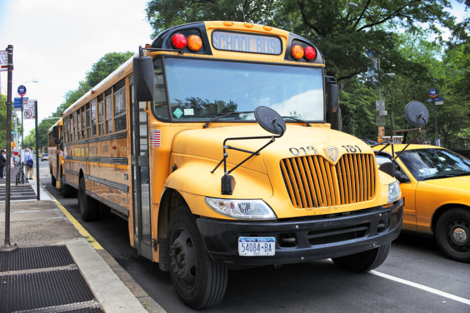 At least two students were injured in an Edison school bus crash at a home on Rahway Road, according to the NYSP.