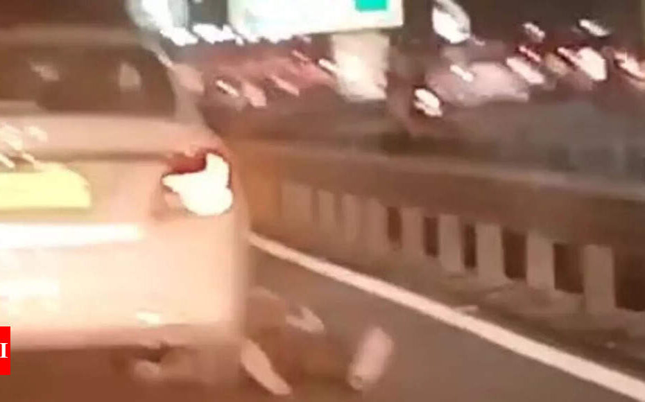 The person was identified as a taxi driver with residence in Haryana's Faridabad.